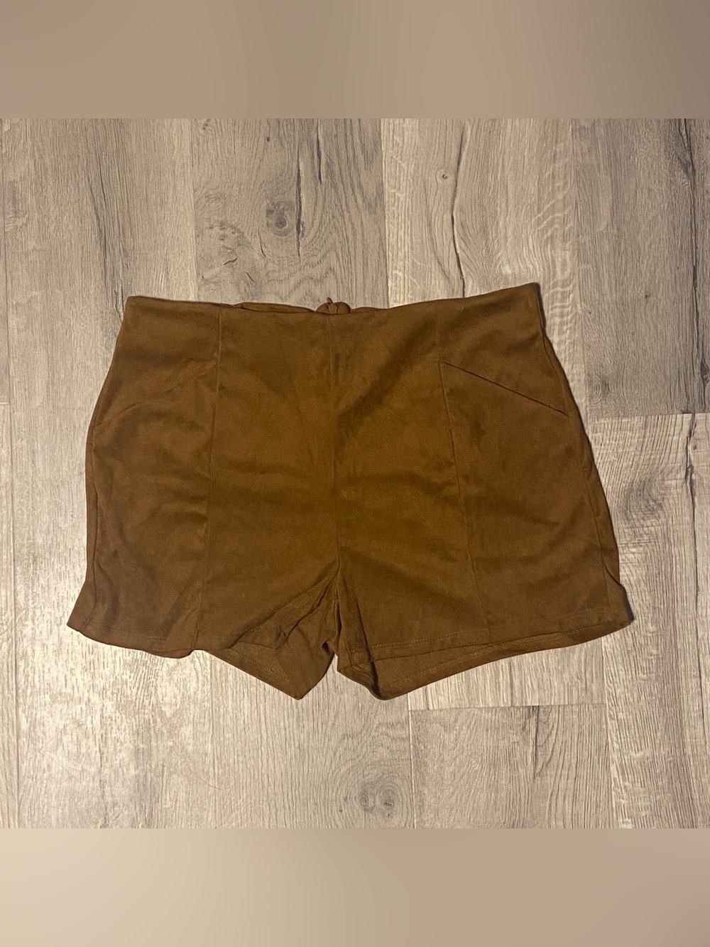Faux Suede Shorts